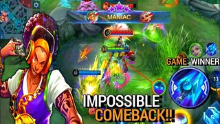 IMPOSSIBLE COMEBACK ⚽WINTER TRUNCHEON ⚽ | BRUNO BEST BUILD 2021 - MASTER BODAK MLBB