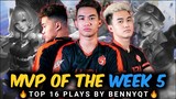 AURA PH BENNYQT MVP OF THE WEEK 5 IN MPL S7 (Top 16 Amazing Plays)