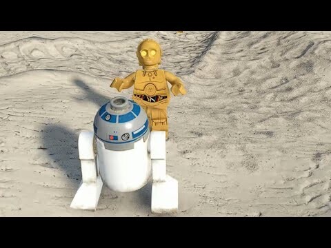 R2-D2 and C-3PO Unique Dialogue - LEGO Star Wars: The Skywalker Saga