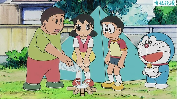 Doraemon: Peralatan berkemah di dunia masa depan dapat diubah antara siang dan malam sesuka hati, da