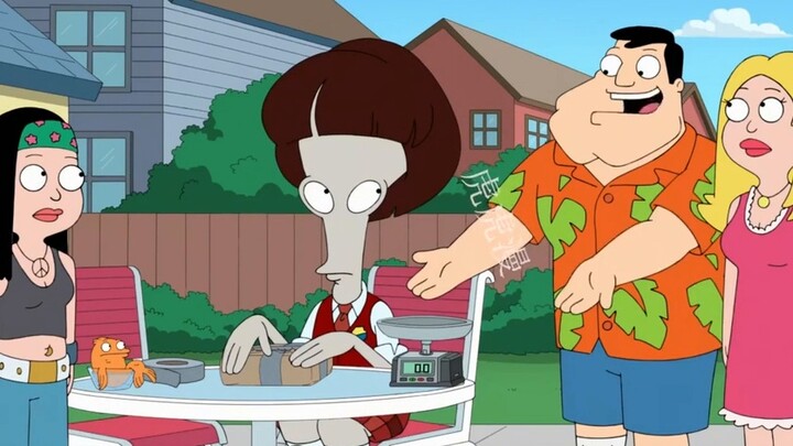 American Dad: Roger is making money this time.