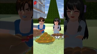 RINA’S WORLD : RINA MENEMUKAN UANG DIJALAN #sakuraschoolsimulator #shorts