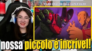 CATIA - Reagindo a Guerreiros z vs Cell Max | Dragon Ball SUPER: SUPER HERO  [REACT]