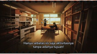 Moment kebersamaan Chitanda Dan Oreki Houtarou