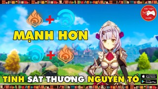 Genshin Impact ||  Cách tính SÁT THƯƠNG NGUYÊN TỐ - KẾT HỢP NGUYÊN TỐ || Thư Viện Game