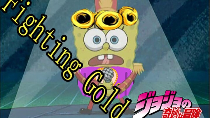 Buka JoJo no Kimyou na Bouken Golden Wind OP dengan SpongeBob SquarePants