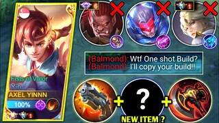 YIN VS TOP GLOBAL BALMOND | YIN BEST BUILD TO COUNTER BALMOND IN SIDELANE | MOBILE LEGENDS