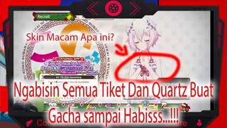 Ngabisin Semua Tiket Dan Quartz Buat Gacha Game Konosuba Sampai Habisss...!!!