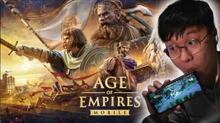 WUIH ! RILIS VERSI MOBILENYA ! Age of Empires Mobile ! GAME LEGEND CUI !!