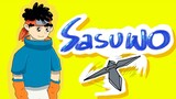 SASUWO - Sasuke + Wowo - memakai kostum Sasuke