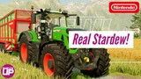 This Is Surprisingly ADDICTIVE On Switch | Farming Simulator 23