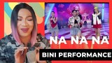 BINI performs 'Na Na Na' on TiktoClock |reaction video