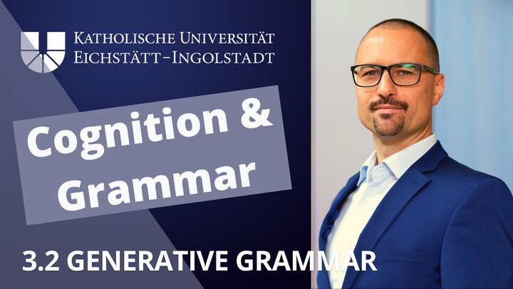 Construction Grammar: 3.2 Generative Grammar