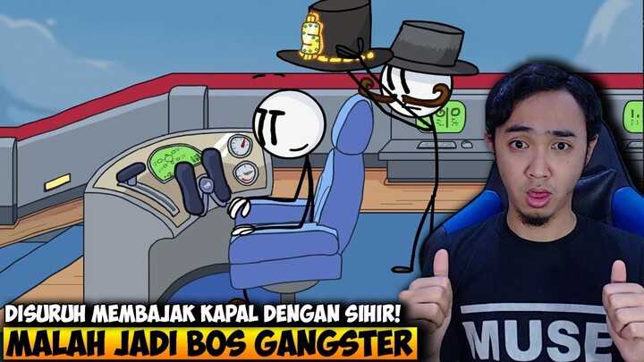 MEMBAJAK PESAWAT MALAH DIJADIIN BOS GANGSTER - THE HENRY STICKMIN COLLECTION INDONESIA #3