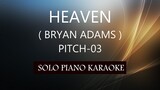 HEAVEN ( BRYAN ADAMS ) ( PITCH-03 ) PH KARAOKE PIANO by REQUEST (COVER_CY)