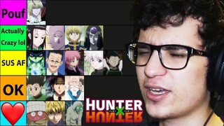 Ranking Hunter x Hunter Characters Based on How DOWN BAD They Are.