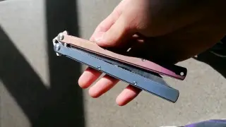 Collection of butterfly knife moves