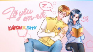 [Lyrics] Lỡ Yêu Em Rồi - Kairon × Simmy _ (Ibispaint X) Vẽ Anime Kairon x Simmy