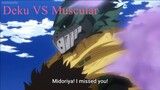 Vigilante Deku VS Muscular (Fight Scene)
