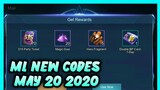 ML New Codes/May 20 2020