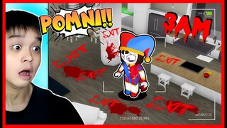 ATUN & MOMON MELIHAT PENAMPAKAN POMNI DI CCTV !! Feat @sapipurba Roblox