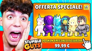 HO SBLOCCATO 10 NUOVE SKIN SPECIALI SEGRETE su STUMBLE GUYS!🤑😱