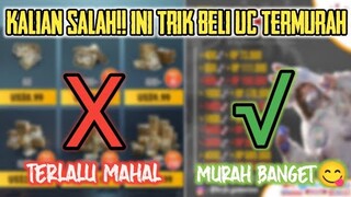 Selama Ini Kalian Salah!!! Ini Cara Beli UC Murah PUBG Mobile