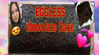 EGGLESS CHOCOLATE CAKE