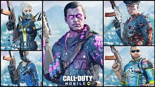 *NEW* SEASON 6 CHARACTER SKIN LEAKS | "FREE"  ZOMBIE REWARD CHARACTER SKINS