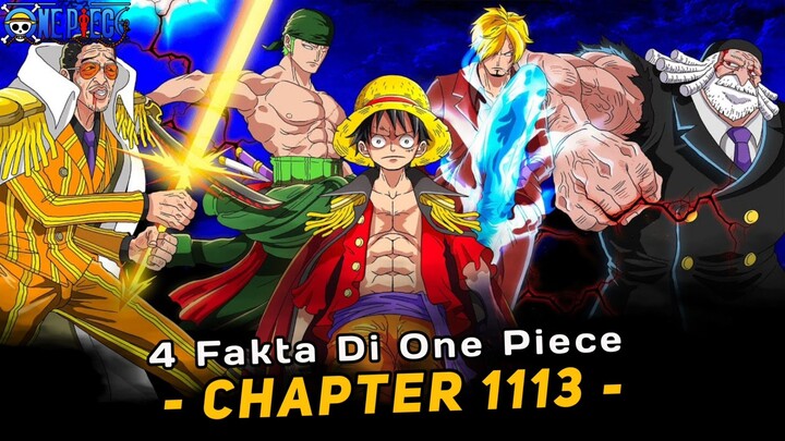 Terungkap 4 Fakta One Piece di Chapter 1113