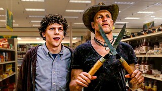 No one kills a zombie like Woody | Zombieland | CLIP