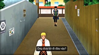 Naruto kiểu " mày mà chạy khỏi chú chú cho mày lên làm Hokage luôn"