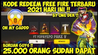 KODE REDEEM SKIN UMP BOOYAH DAY 2021 !? | KODE REDEEM FREE FIRE TERBARU 2021 NOVEMBER ‼️