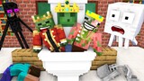 Monster School : BABY MONSTERS BECOME KING CHALLENGE ALL EPISODE - Minecraft Animation