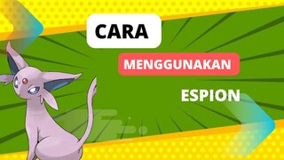 Cara Menggunakan Espion Di Pokemon United