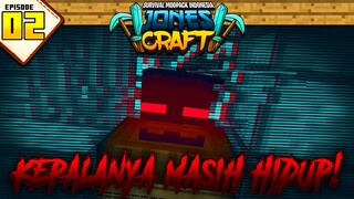 KEPALANYA TIBA-TIBA BERGERAK SENDIRI!! - JONESCRAFT MODPACK SURVIVAL #2