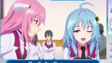 White hair, pink hair, blue hair, your harem is a bit complete! Campus battle type!