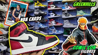 Mga Astig na Hype Shoes, NBA Card & Comic con Figures @ Greenhills Mall San Juan.. napasyal lang