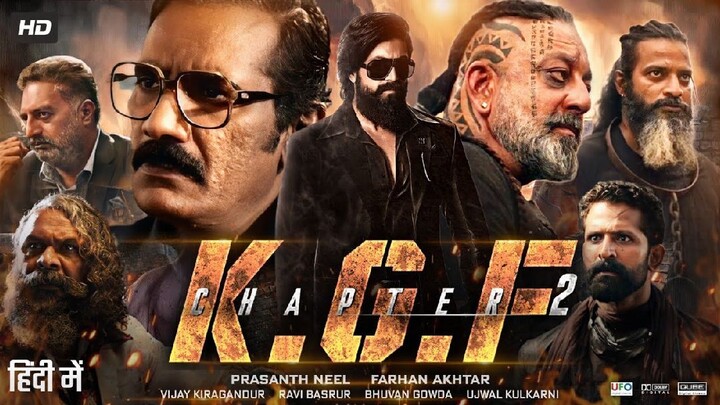 KGF- chapter 1 || blockbuster hindi dubbed movie || Yash Gowda || Groot movie's ||