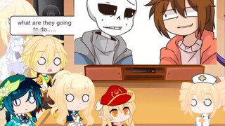 Genshin Impact Characters Watch Undertale AU