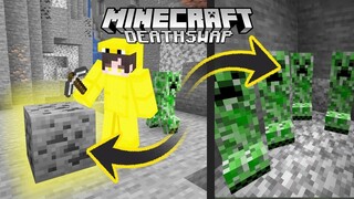 Minecraft Deathswap, tapi Ore Drop RANDOM Item!