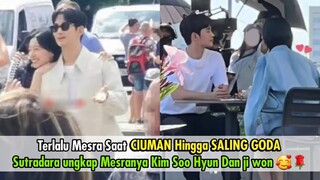 Terlalu Mesra Saat CIUMAN Hingga Saling Goda Sutradara ungkap Mesranya Kim Soo Hyun Dan ji won 🥰🌹