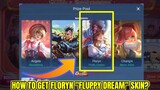 [ Tutorial ] How To Get Floryn "Fluppy Dream" Sanrio Skin Event Collaboration? | MLBB