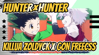 [HUNTER×HUNTER/AMV]Killua Zoldyck x GON FREECSS |Heart to Heart