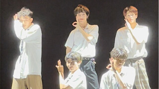 全员男高！Twice五人～浙传街舞社晚会现场Fancy｜Yes or yes【K小K嗷】直拍
