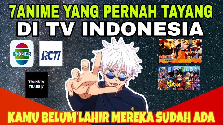 7 anime yang pernah tayang di TV indonesia