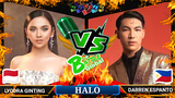 HALO - Lyodra Ginting (INDONESIA) VS. Darren Espanto (PHILIPPINES) | GLOBAL BATTLE