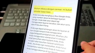 cara hapus akun google secara permanen