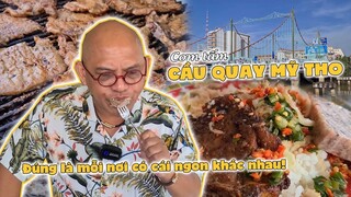 Chán hủ tiếu Mỹ Tho, Color Man thử công phá quán Cơm tấm Huệ chân cầu quay cực phẩm!