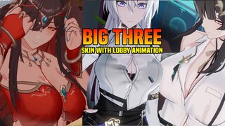 【AETHER GAZER】BIG THREE NEW SKIN WITH LOBBY THAT YOU MUST HAVE | LINGGUANG - YING ZHAO - GENG CHEN